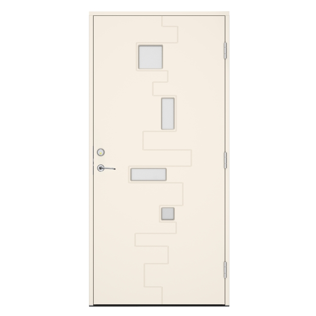 YTTERDÖRRSSET FLOW VIT NCS S 0502-Y 105MM KARM 9X21H | Beijerbygg Byggmaterial
